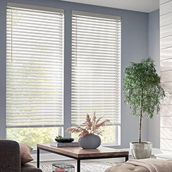 Budget Cordless 2-inch Routeless Faux Wood Blinds